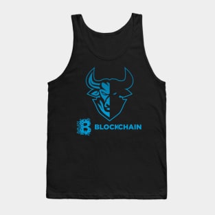 Blockchain coin Crypto coin Crytopcurrency Tank Top